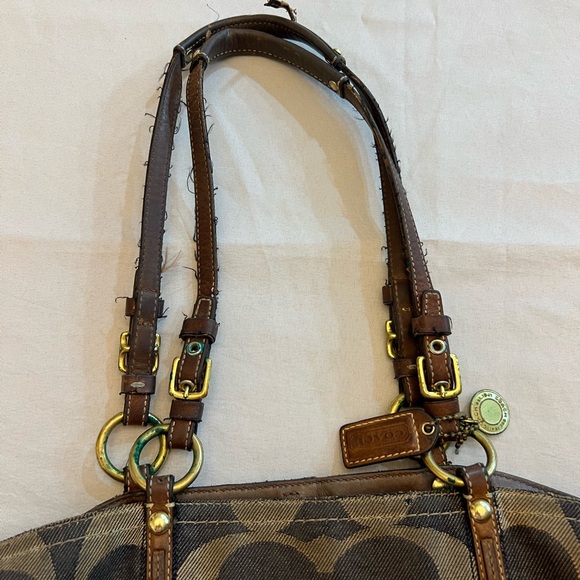 COACH 100% Authentic Y2K Denim Shoulder Bag with Matching Wallet. - Picture 4 of 10